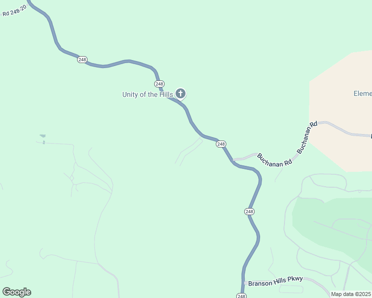 map of restaurants, bars, coffee shops, grocery stores, and more near 160 Toni Lane in Branson