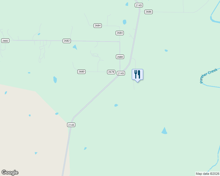 map of restaurants, bars, coffee shops, grocery stores, and more near County Road 2145 in Bartlesville