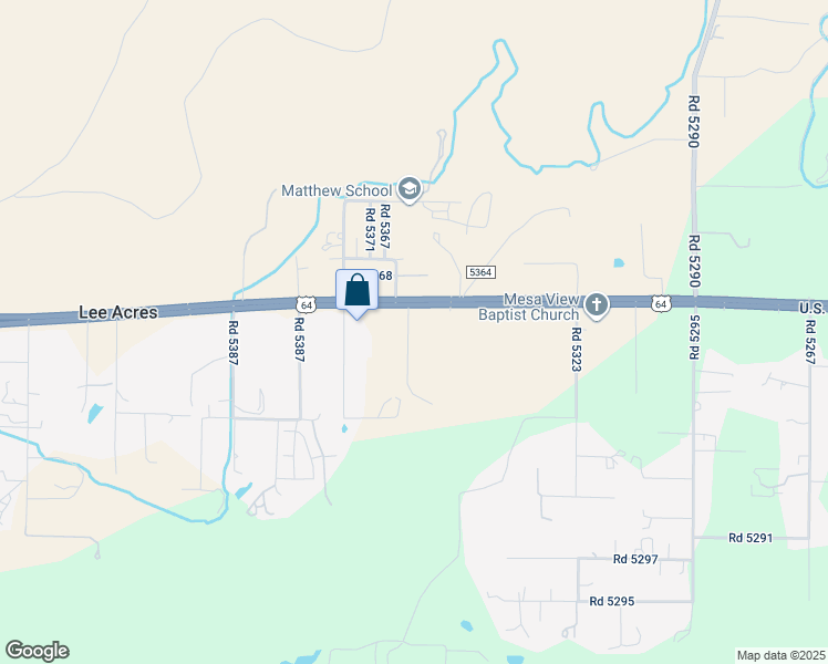 map of restaurants, bars, coffee shops, grocery stores, and more near 5919 U.S. Highway 64 in Farmington