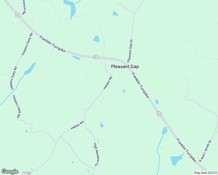 map of restaurants, bars, coffee shops, grocery stores, and more near 397 Harper Road in Dry Fork