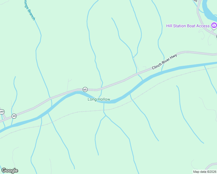 map of restaurants, bars, coffee shops, grocery stores, and more near 5445 Clinch River Highway in Gate City