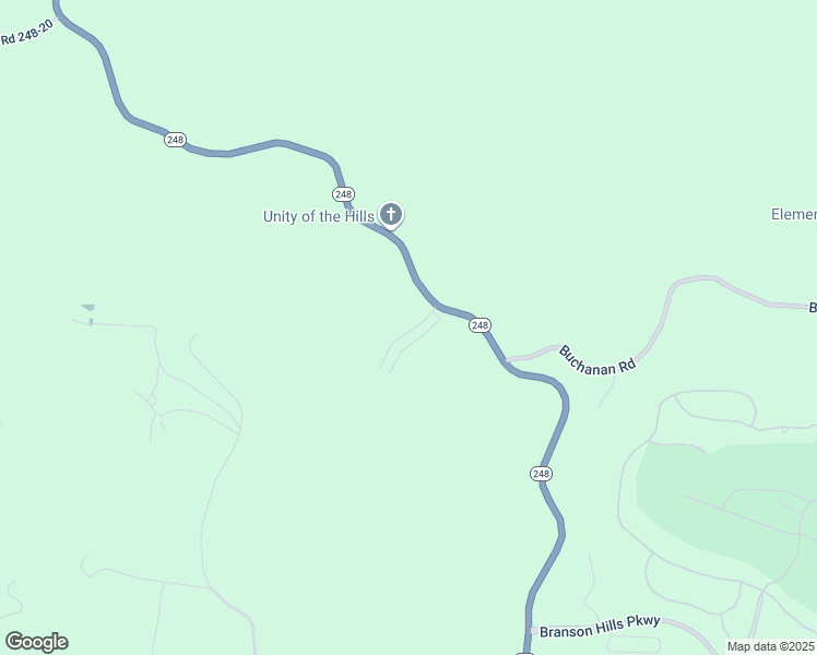 map of restaurants, bars, coffee shops, grocery stores, and more near 160 Toni Lane in Branson