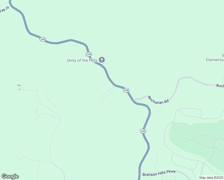 map of restaurants, bars, coffee shops, grocery stores, and more near 160 Toni Lane in Branson