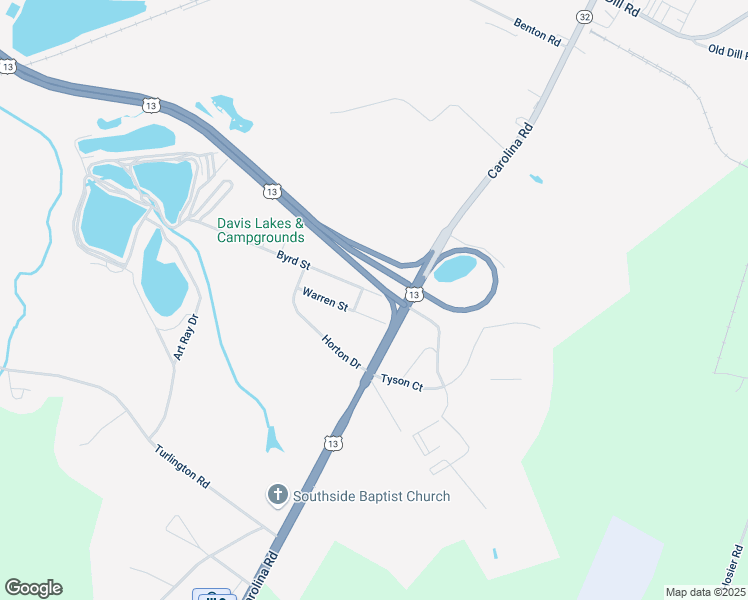 map of restaurants, bars, coffee shops, grocery stores, and more near 109 Byrd Street in Suffolk