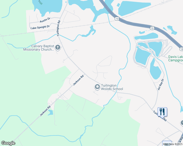 map of restaurants, bars, coffee shops, grocery stores, and more near 605 Bentley Drive in Suffolk