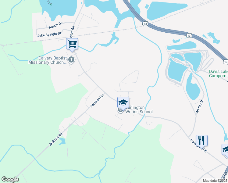 map of restaurants, bars, coffee shops, grocery stores, and more near 605 Bentley Drive in Suffolk