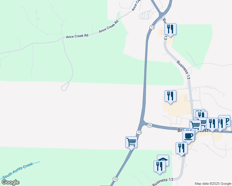 map of restaurants, bars, coffee shops, grocery stores, and more near in Branson West