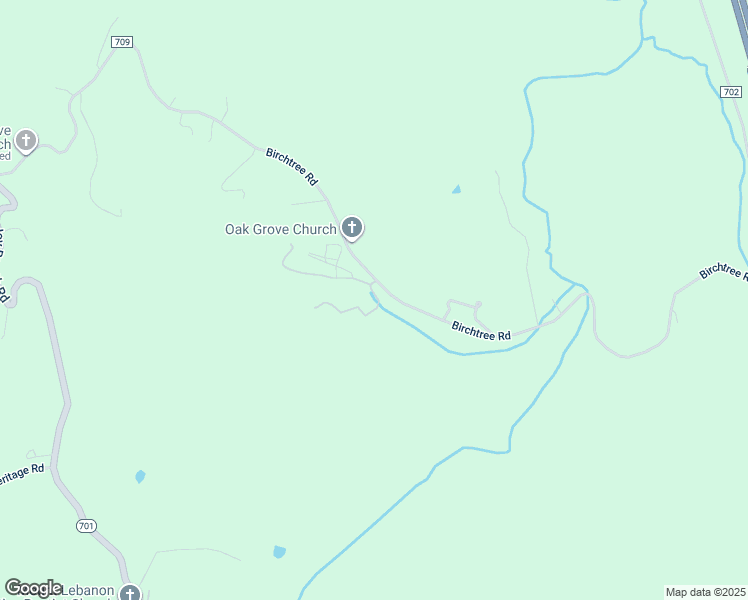 map of restaurants, bars, coffee shops, grocery stores, and more near 27 Current Loop in Hillsville