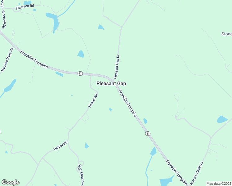 map of restaurants, bars, coffee shops, grocery stores, and more near 6529 Franklin Turnpike in Dry Fork