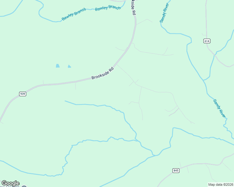 map of restaurants, bars, coffee shops, grocery stores, and more near 2765 Brookside Road in Axton