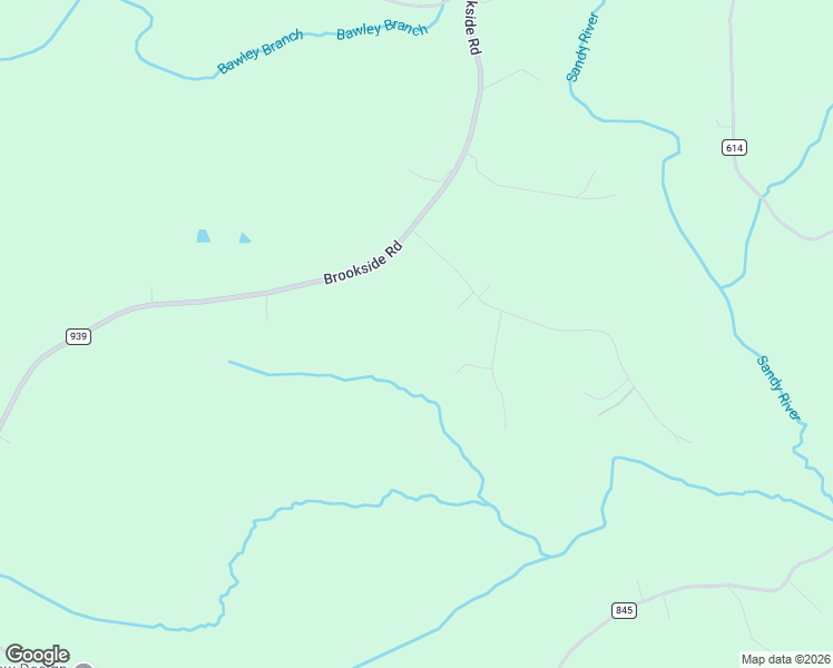 map of restaurants, bars, coffee shops, grocery stores, and more near 2765 Brookside Road in Axton