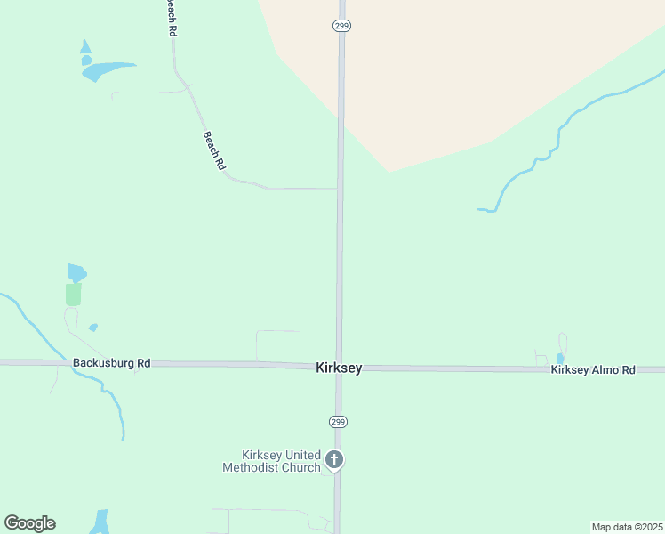 map of restaurants, bars, coffee shops, grocery stores, and more near 3959-4443 Kirksey Road in Kirksey