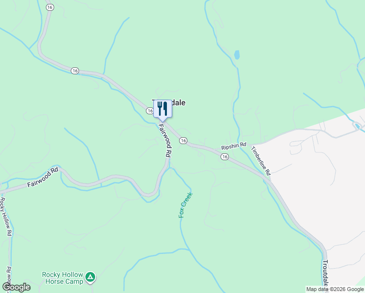 map of restaurants, bars, coffee shops, grocery stores, and more near 10831 Troutdale Hwy in Troutdale