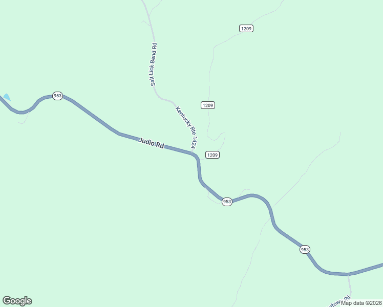 map of restaurants, bars, coffee shops, grocery stores, and more near 5552 Judio Road in Burkesville