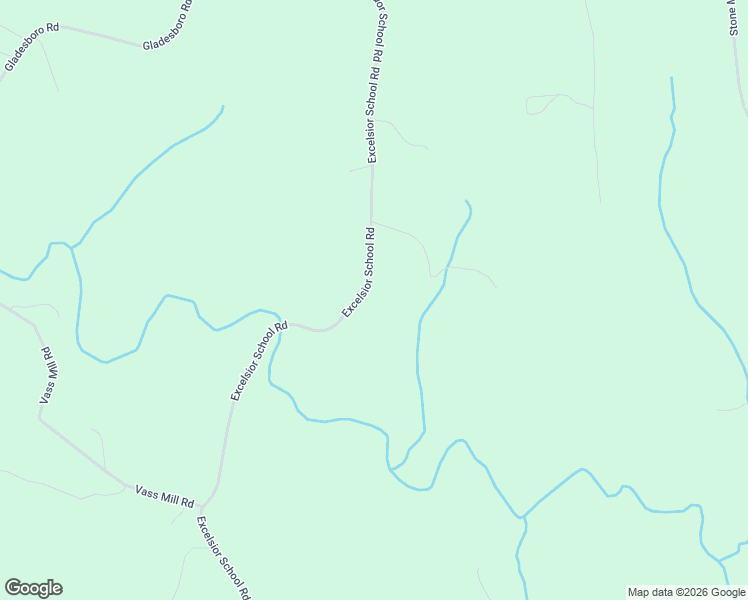 map of restaurants, bars, coffee shops, grocery stores, and more near Excelsior School Road in Laurel Fork