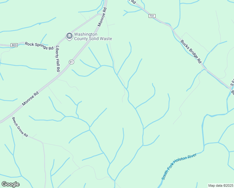 map of restaurants, bars, coffee shops, grocery stores, and more near 17103 Edmondson Lane in Glade Spring