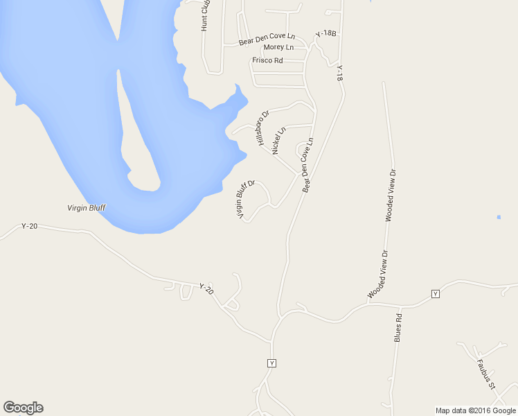 map of restaurants, bars, coffee shops, grocery stores, and more near 326 Virgin Bluff Drive in Galena