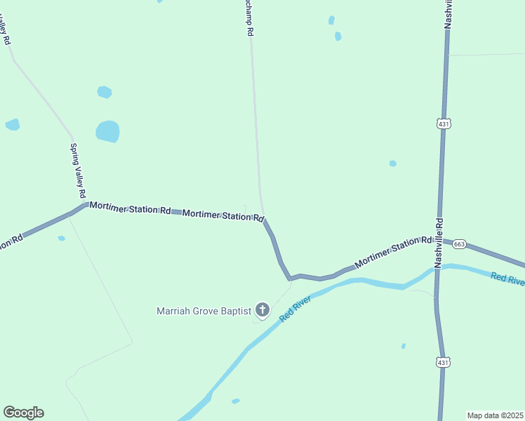 map of restaurants, bars, coffee shops, grocery stores, and more near 2210 Beauchamp Road in Adairville