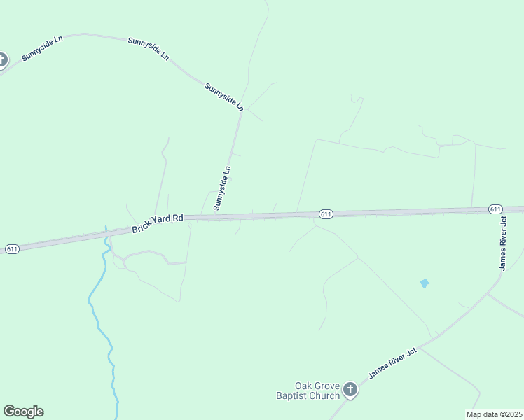 map of restaurants, bars, coffee shops, grocery stores, and more near 1214 Brick Yard Road in Emporia