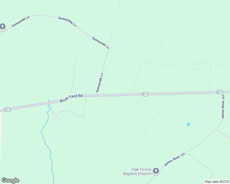 map of restaurants, bars, coffee shops, grocery stores, and more near 1198 Brick Yard Road in Emporia
