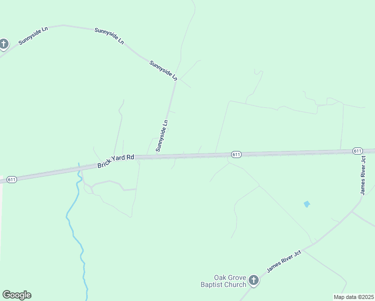 map of restaurants, bars, coffee shops, grocery stores, and more near 1198 Brick Yard Road in Emporia