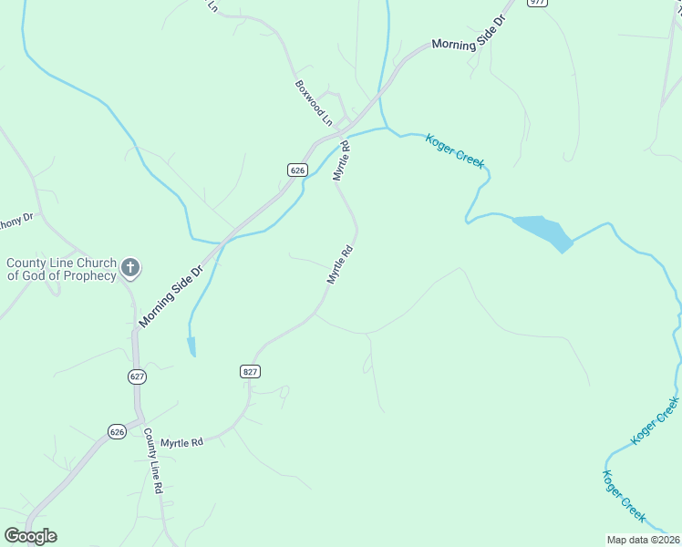 map of restaurants, bars, coffee shops, grocery stores, and more near 405 Myrtle Road in Bassett