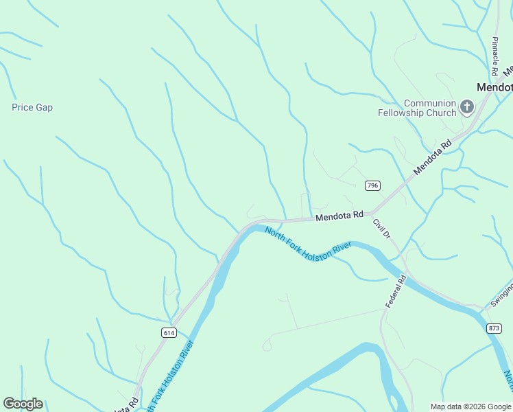 map of restaurants, bars, coffee shops, grocery stores, and more near 2221 Mendota Road in Hiltons
