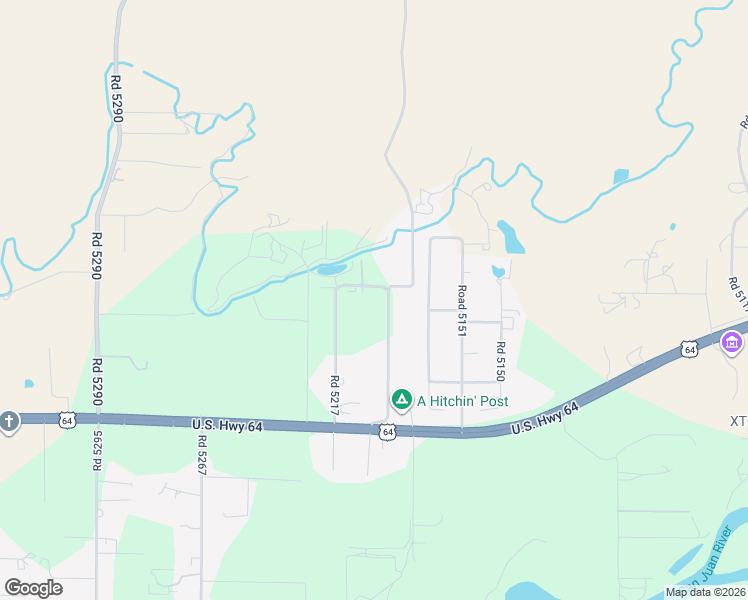 map of restaurants, bars, coffee shops, grocery stores, and more near 39 Road 5217 in Farmington