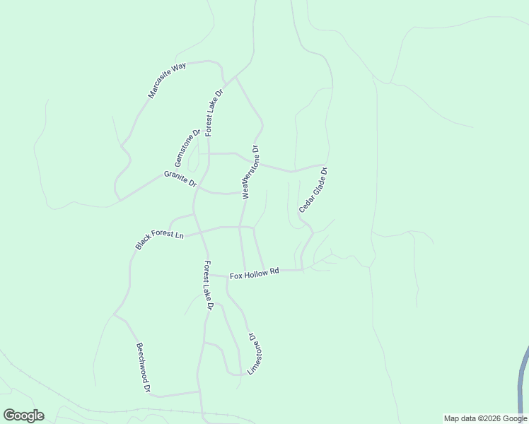map of restaurants, bars, coffee shops, grocery stores, and more near Weatherstone Drive in Reeds Spring