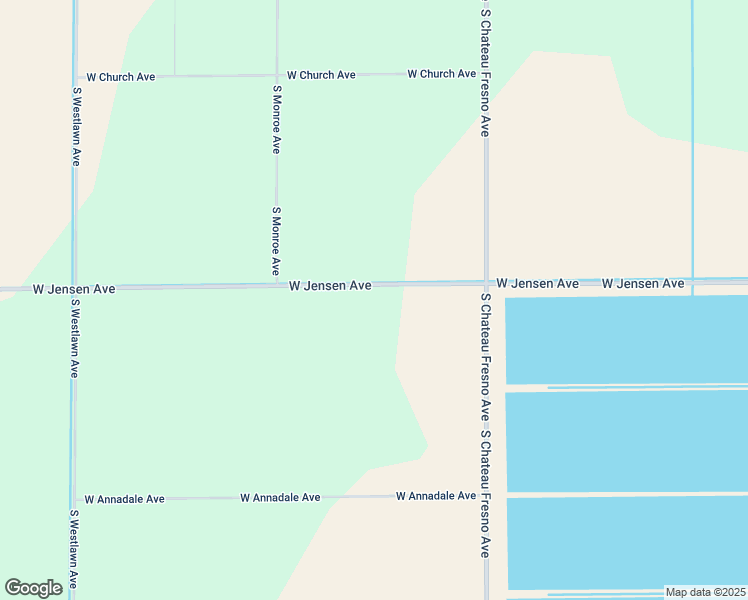 map of restaurants, bars, coffee shops, grocery stores, and more near 8251 West Jensen Avenue in Fresno