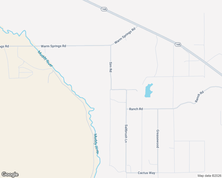 map of restaurants, bars, coffee shops, grocery stores, and more near 1340 Sim Road in Moapa