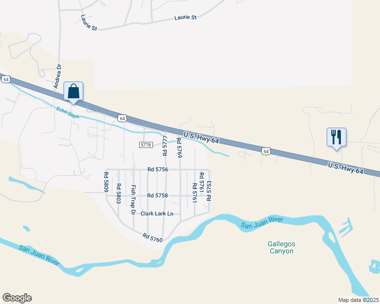 map of restaurants, bars, coffee shops, grocery stores, and more near 8 Mustang Drive in Farmington