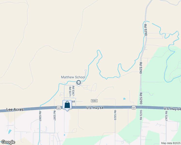 map of restaurants, bars, coffee shops, grocery stores, and more near 6 Road 5374 in Farmington