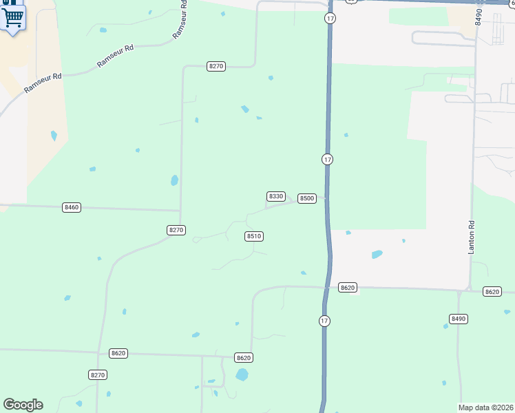 map of restaurants, bars, coffee shops, grocery stores, and more near 600-616 County Road 8330 in West Plains