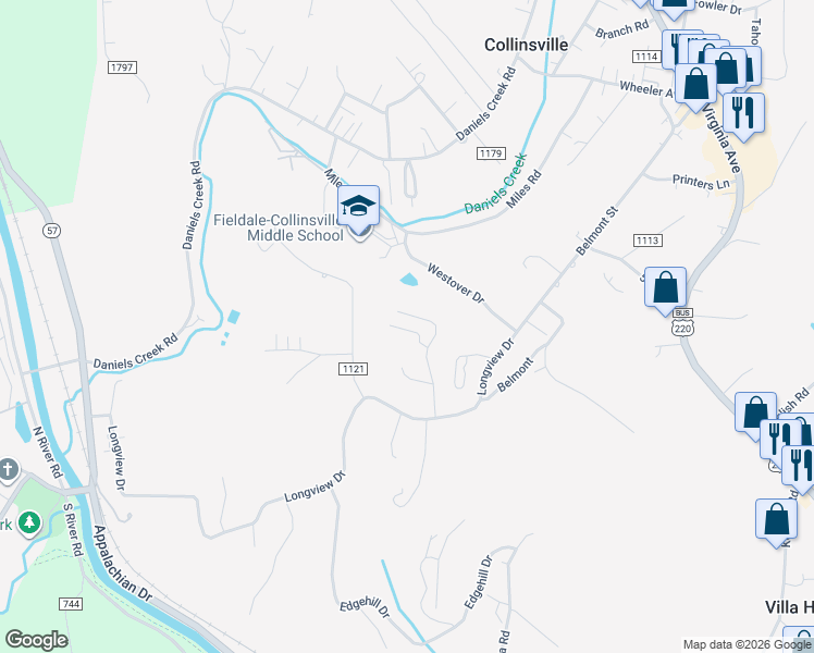 map of restaurants, bars, coffee shops, grocery stores, and more near 433 Hawthorne Court in Collinsville