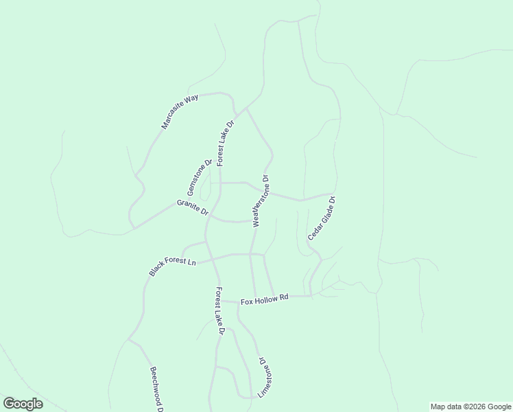 map of restaurants, bars, coffee shops, grocery stores, and more near Weatherstone Drive in Reeds Spring