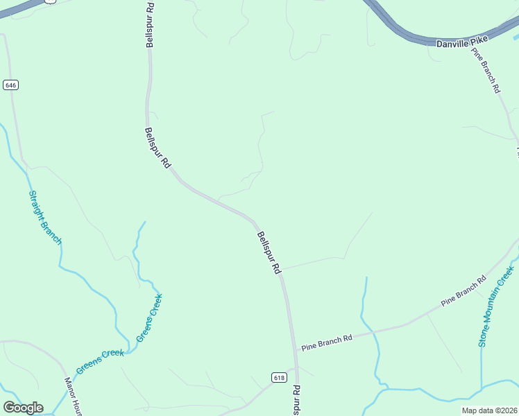 map of restaurants, bars, coffee shops, grocery stores, and more near Bellspur Road in Laurel Fork