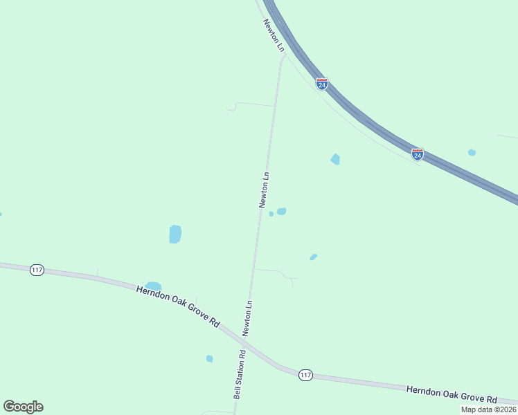 map of restaurants, bars, coffee shops, grocery stores, and more near 1691 Newton Lane in Oak Grove