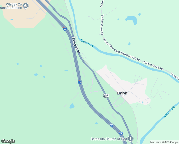 map of restaurants, bars, coffee shops, grocery stores, and more near 2953 U.S. 25W in Williamsburg