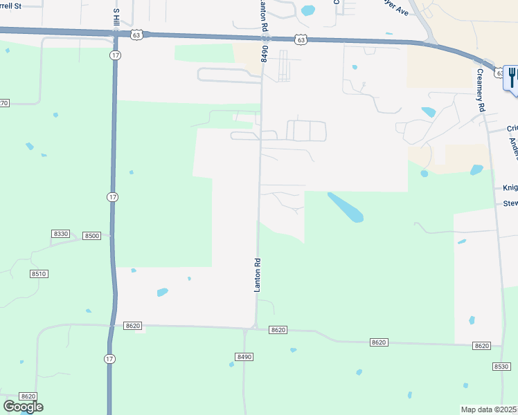 map of restaurants, bars, coffee shops, grocery stores, and more near 1247 Lanton Road in West Plains