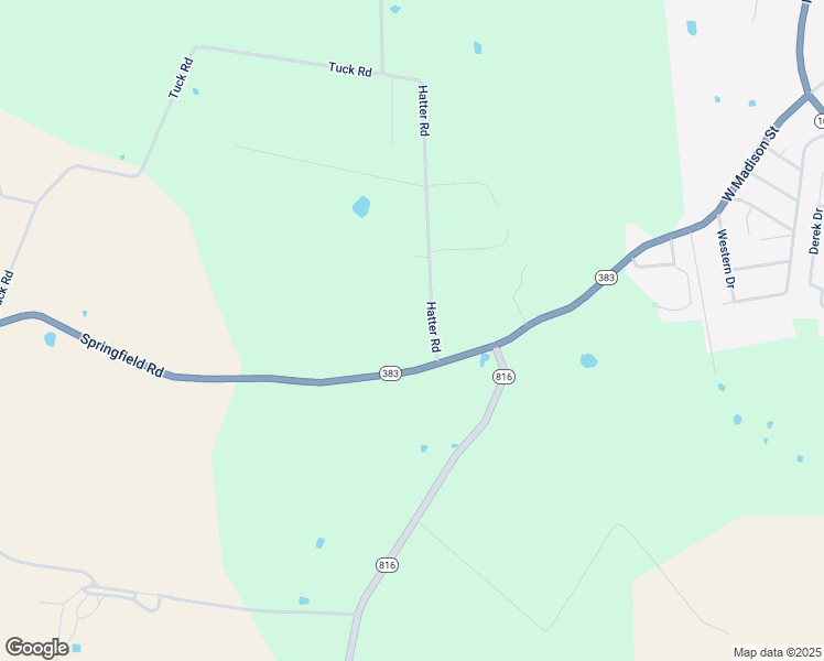 map of restaurants, bars, coffee shops, grocery stores, and more near 1273-1499 Hatter Road in Franklin