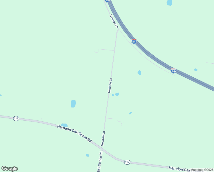 map of restaurants, bars, coffee shops, grocery stores, and more near 1691 Newton Lane in Oak Grove