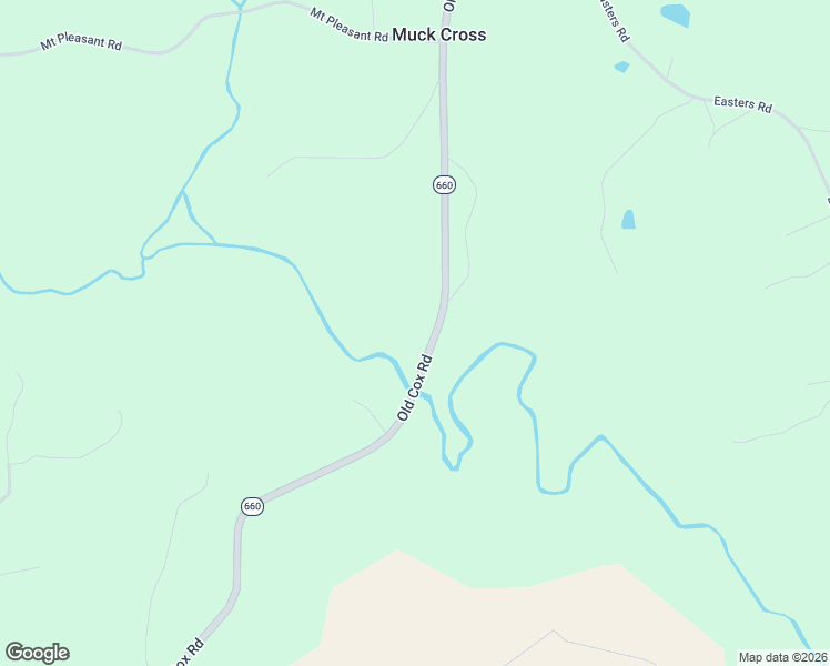 map of restaurants, bars, coffee shops, grocery stores, and more near 2049 Old Cox Road in Boydton