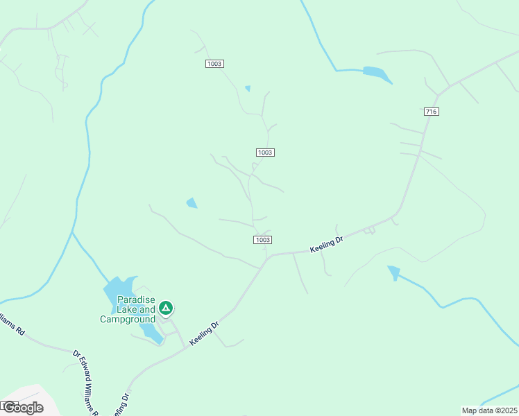 map of restaurants, bars, coffee shops, grocery stores, and more near 292 Blair Lane in Keeling