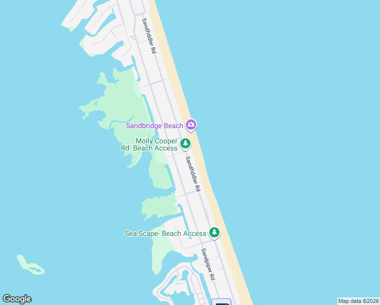 map of restaurants, bars, coffee shops, grocery stores, and more near 3409 Sandfiddler Road in Virginia Beach