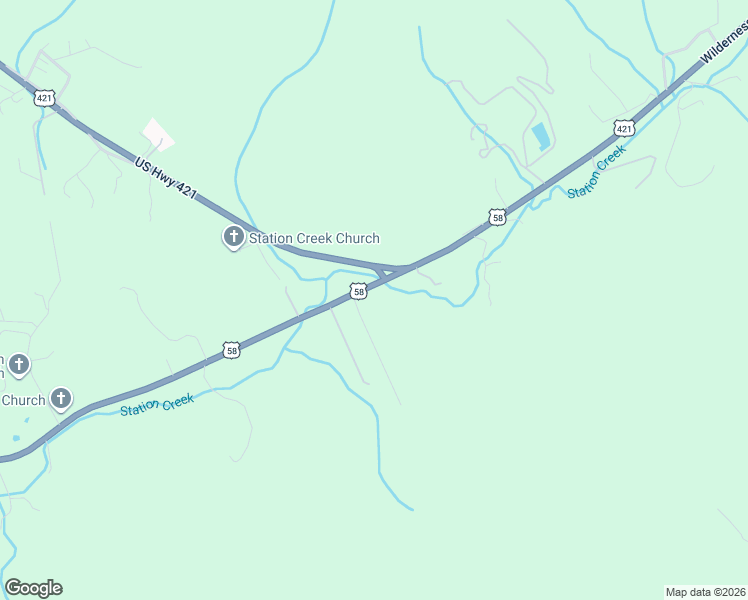 map of restaurants, bars, coffee shops, grocery stores, and more near 1071 Daniel Boone Trail in Pennington Gap