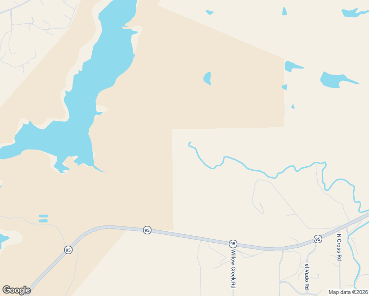 map of restaurants, bars, coffee shops, grocery stores, and more near New Mexico 95 in Los Ojos