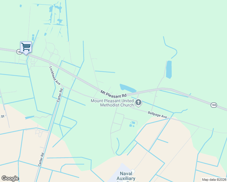 map of restaurants, bars, coffee shops, grocery stores, and more near 2428 Mount Pleasant Road in Chesapeake