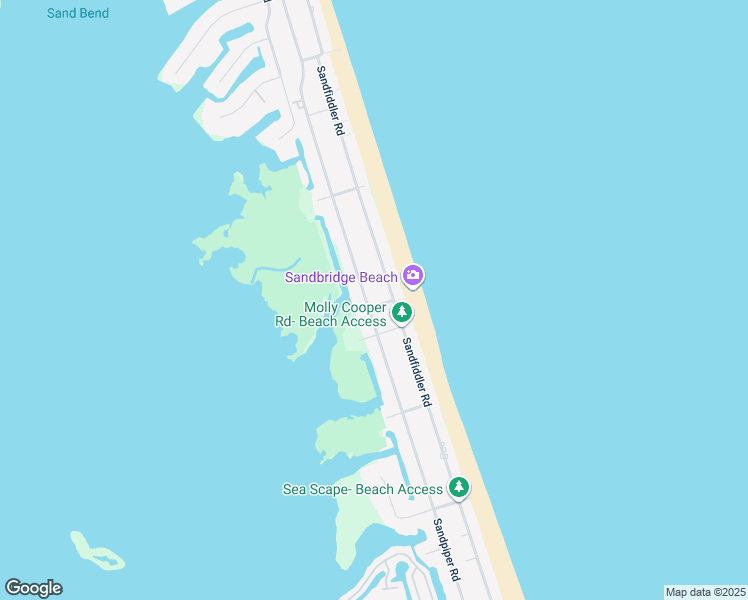 map of restaurants, bars, coffee shops, grocery stores, and more near 3352 Sandpiper Road in Virginia Beach