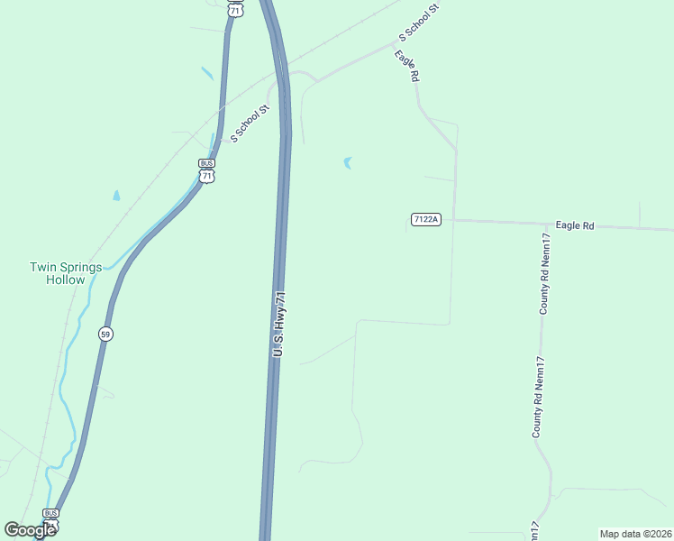 map of restaurants, bars, coffee shops, grocery stores, and more near 2 Raptor Lane in Goodman